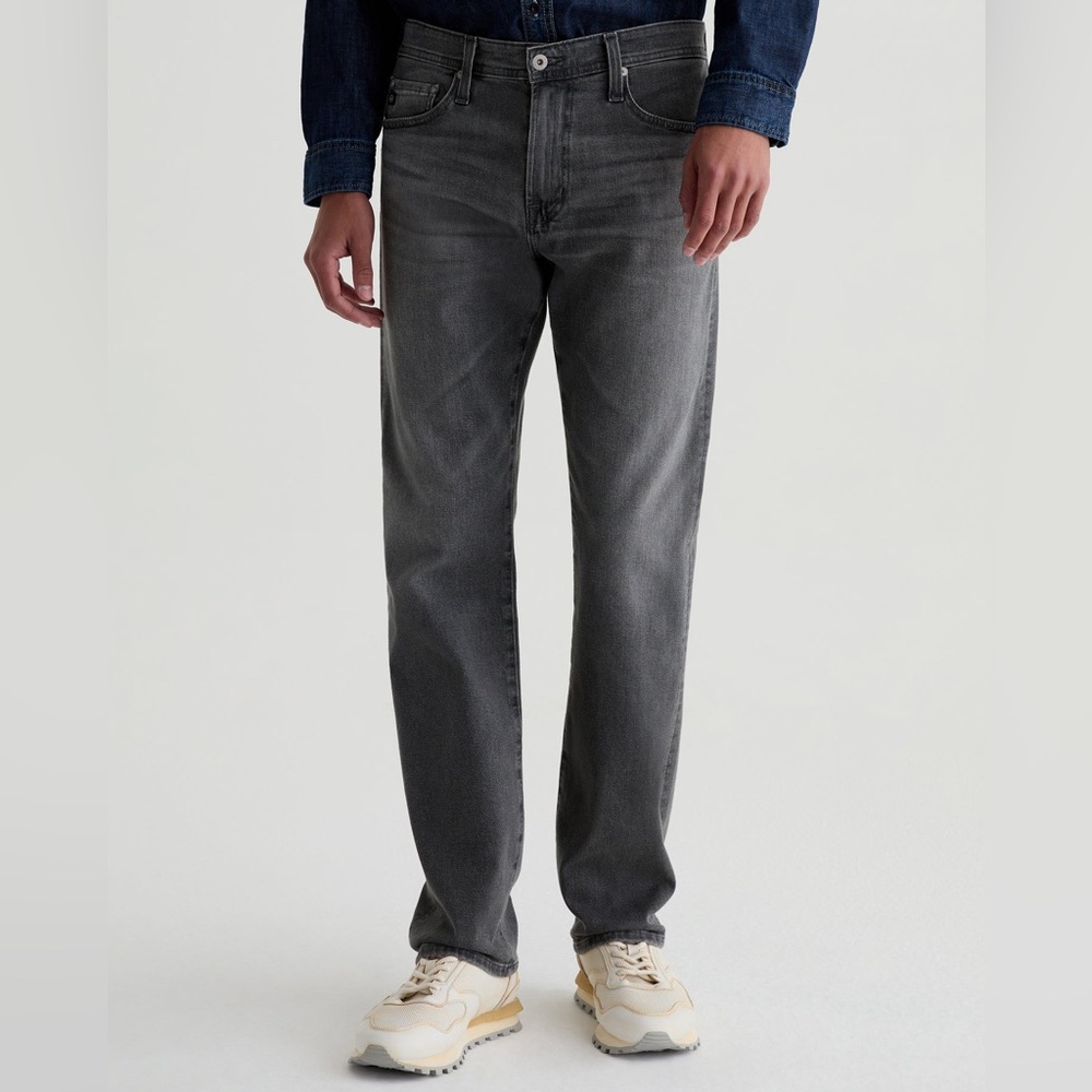 AG Protege Straight Leg Gray Jeans 32x34